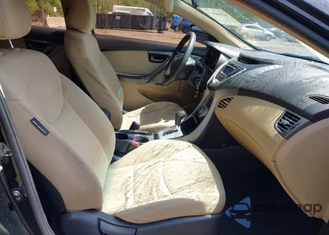 2011 Hyundai Elantra Gls (Ulsan Plant) from USA, damaged, VIN KMHDH4AE9BU115165